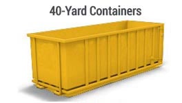 40-yard Dumpster College Station TX Dumpster Rental
