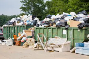Avoid overfilling - Dumpster Rental College Station, TX