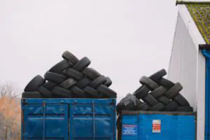 Dispose of Old Tires in Texas - Dumpster Rental College Station, TX